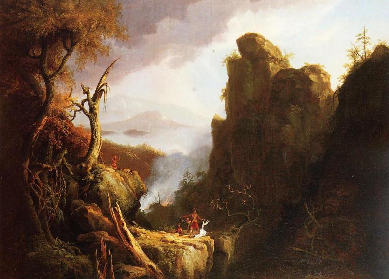 Thomas Cole Indian Sacrifice